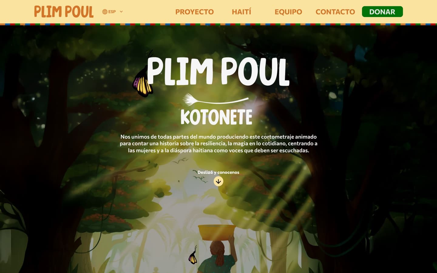 Inicio del sitio de Plim Poul